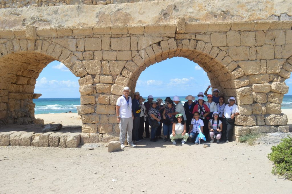 CEASAREA MARITIMA COSTA DEL MEDDITTERANEO TIERRA SANTA ISRAEL 